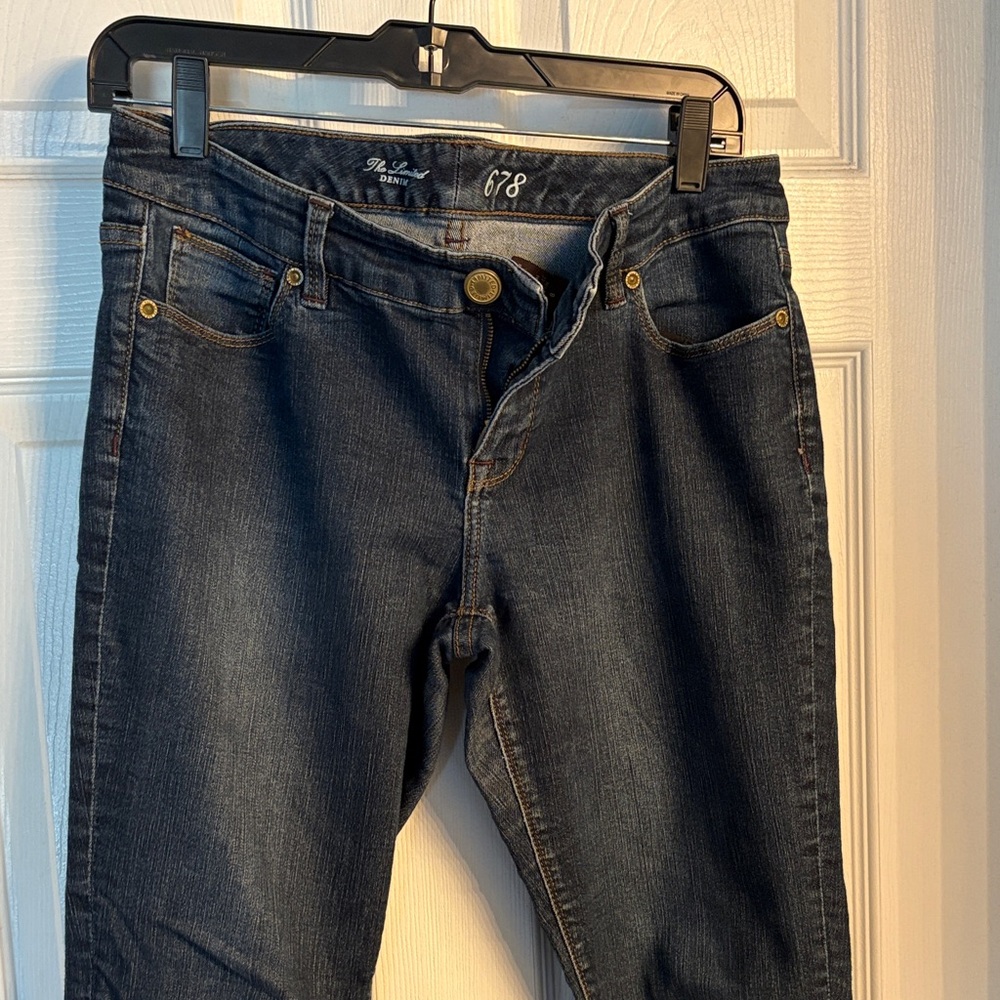 The Limited Dark Blue Skinny Jeans